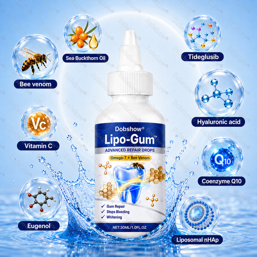 🔥Dobshow® Lipo-Gum™ Advanced Repair Drops