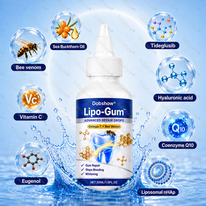 🔥Dobshow® Lipo-Gum™ Advanced Repair Drops