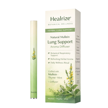 🍃🔥Healrize® Natural Mullein Lung Support Aroma Diffuser