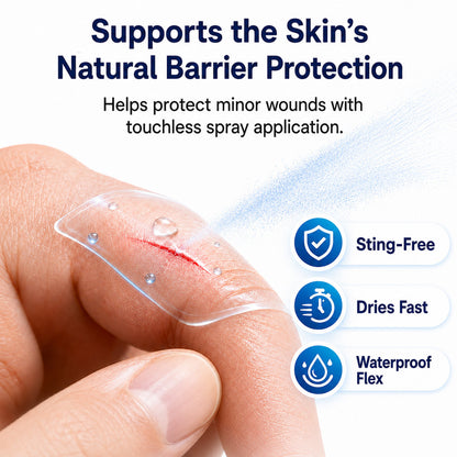 💪🔥Healrize® Advanced Barrier Spray | Fast-Drying Liquid Bandage for Wound Care