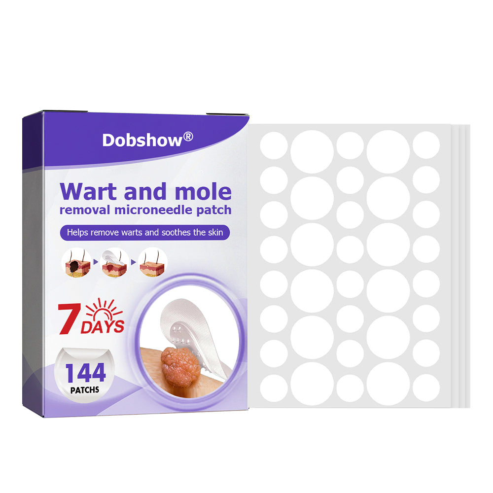 ✨🔥Dobshow® Wart and mole removal microneedle patch