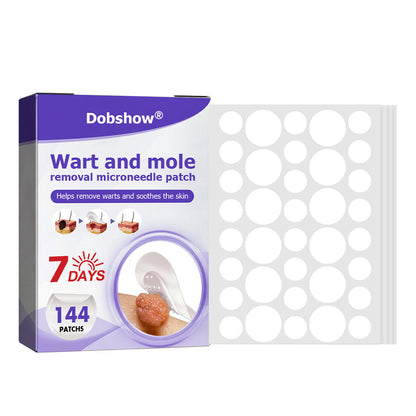 ✨🔥Dobshow® Wart and mole removal microneedle patch