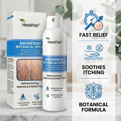 👨‍⚕️🔥Healrize® Magnesium Botanical Spray –✅Advanced Skin Recovery for Psoriasis & Eczema | Rapid Soothing, Steroid-Free🌿