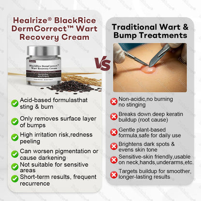 🌿Healrize® BlackRice DermCorrect™ Wart Recovery Cream| Suitable for all skin types