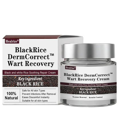 🌿Healrize® BlackRice DermCorrect™ Wart Recovery Cream| Suitable for all skin types