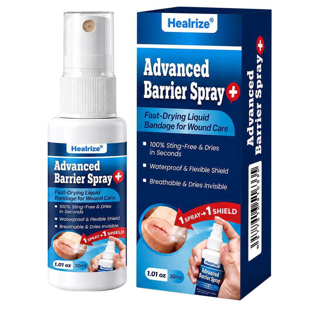 💪🔥Healrize® Advanced Barrier Spray | Fast-Drying Liquid Bandage for Wound Care