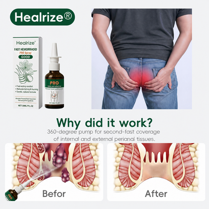 🌿🔥Healrize® Fast Hemorrhoid PRO Spray