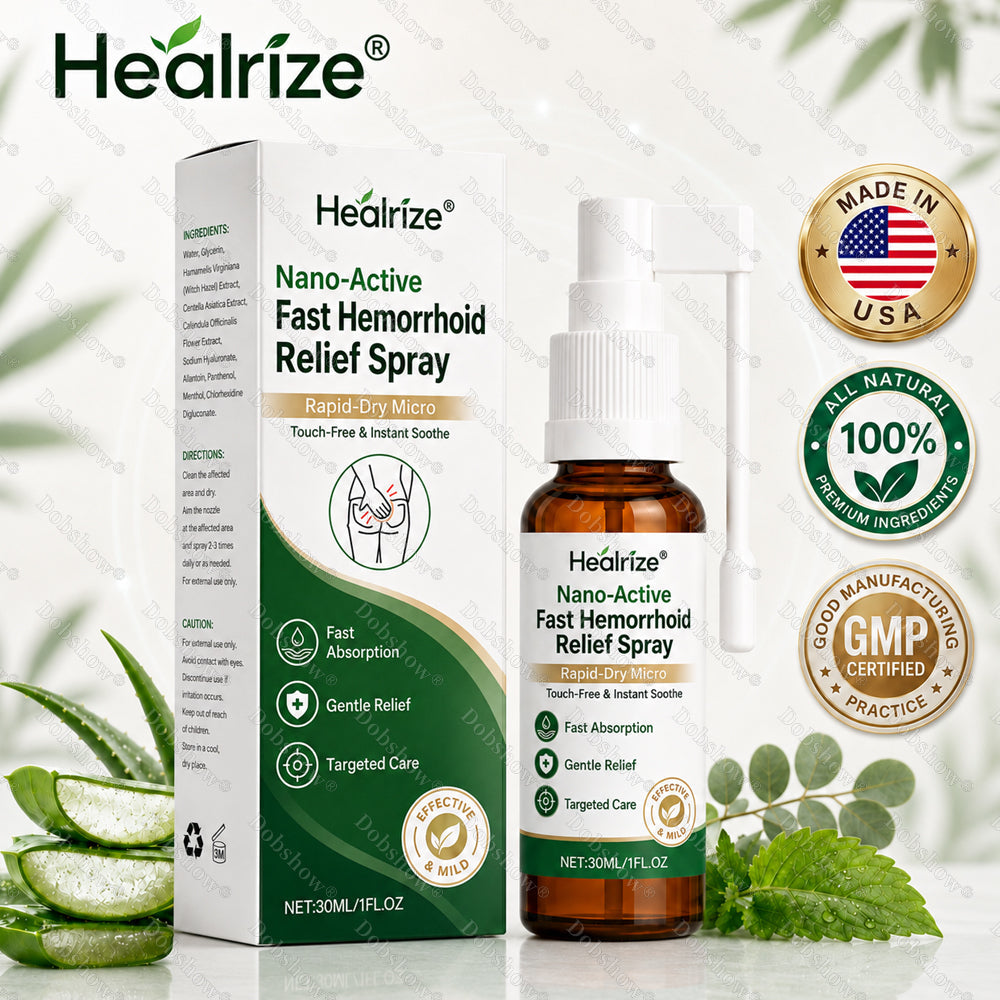 🌿Healrize® Nano-Active Fast Hemorrhoid Relief Spray