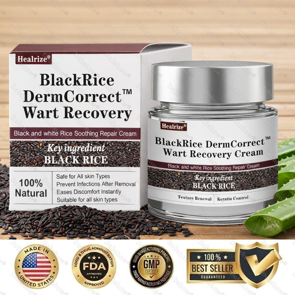 🌿Healrize® BlackRice DermCorrect™ Wart Recovery Cream| Suitable for all skin types