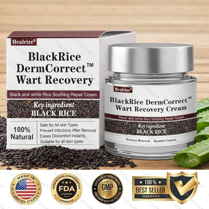 🌿Healrize® BlackRice DermCorrect™ Wart Recovery Cream| Suitable for all skin types