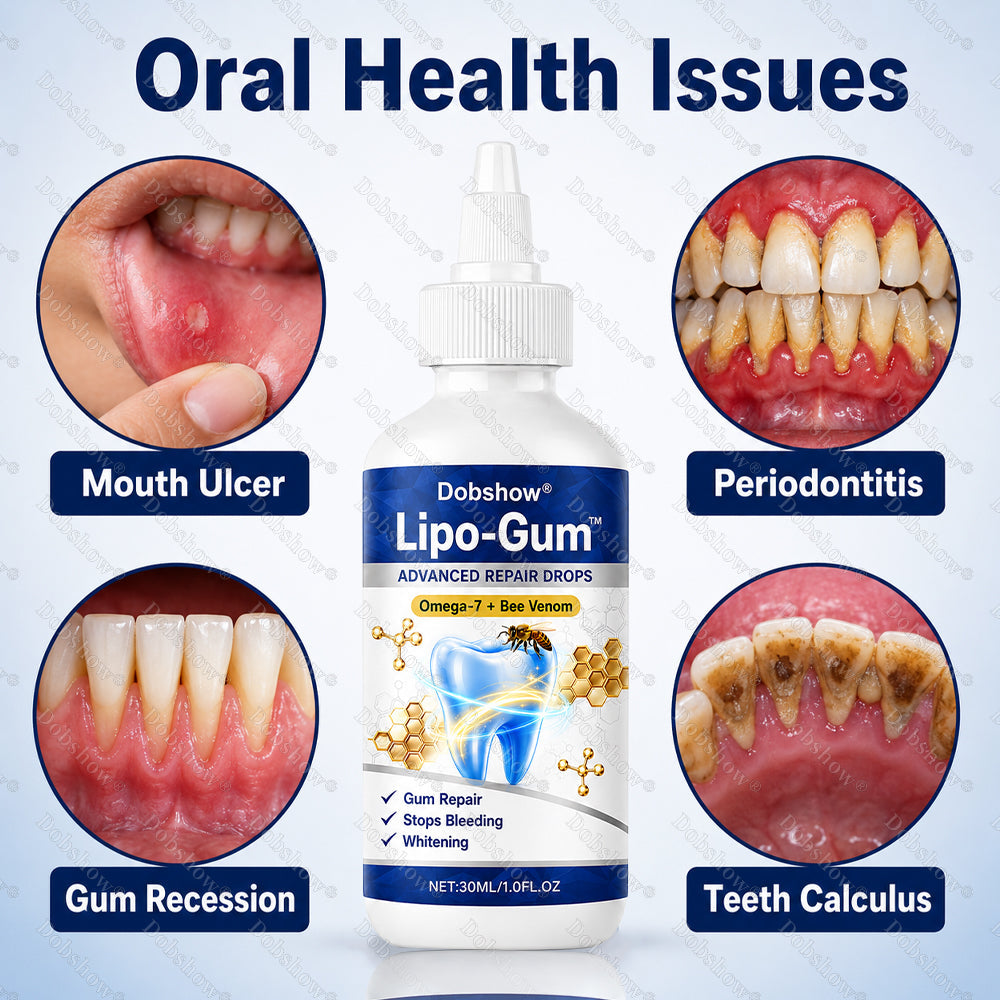 🔥Dobshow® Lipo-Gum™ Advanced Repair Drops