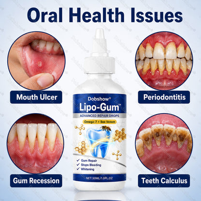 🔥Dobshow® Lipo-Gum™ Advanced Repair Drops