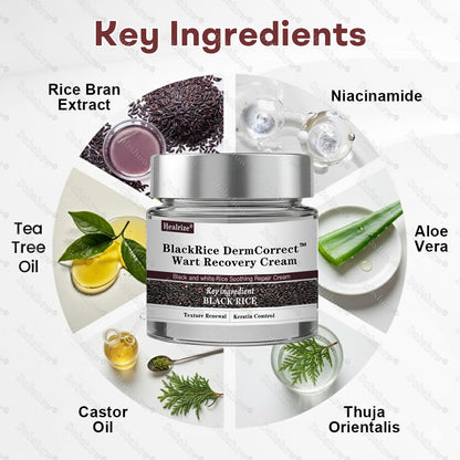 🌿Healrize® BlackRice DermCorrect™ Wart Recovery Cream| Suitable for all skin types