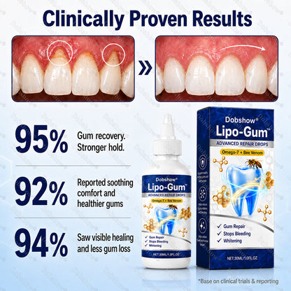 🔥Dobshow® Lipo-Gum™ Advanced Repair Drops