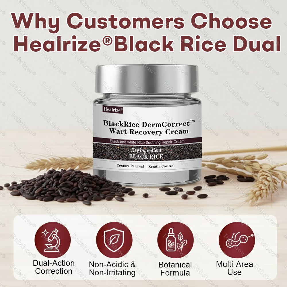 🌿Healrize® BlackRice DermCorrect™ Wart Recovery Cream| Suitable for all skin types