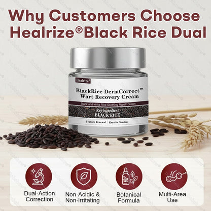 🌿Healrize® BlackRice DermCorrect™ Wart Recovery Cream| Suitable for all skin types