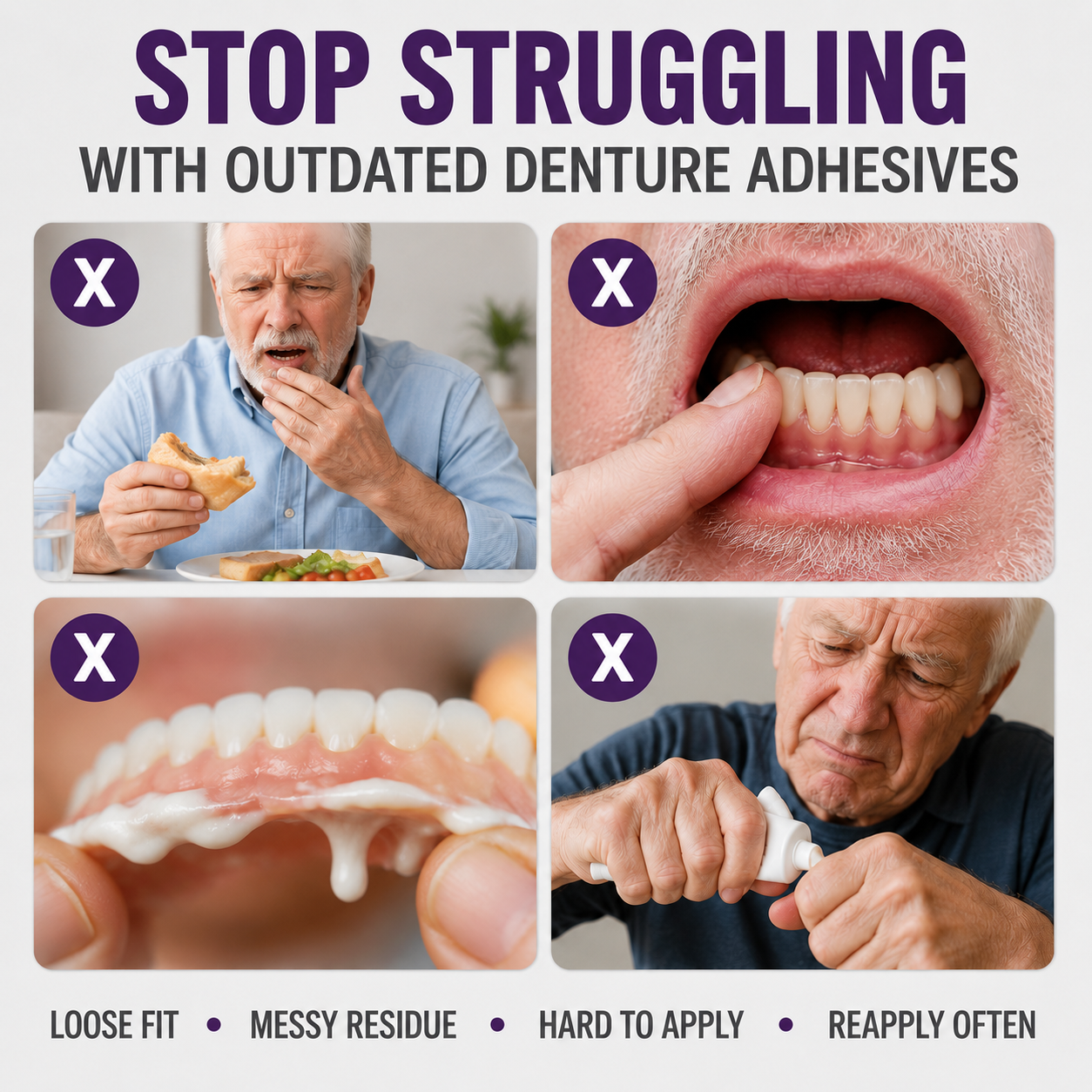 Dobshow® Bio-Seal Max 5-Day Denture Adhesive