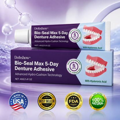 Dobshow® Bio-Seal Max 5-Day Denture Adhesive