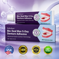 🥳Dobshow® Bio-Seal Max 5-Day Denture Adhesive🦷💙FDA Certified