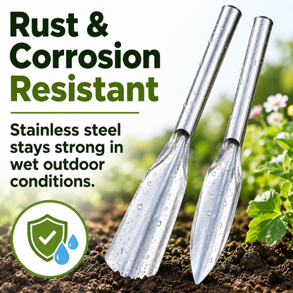 MCOIKY® 𝗦𝘁𝗮𝗶𝗻𝗹𝗲𝘀𝘀 𝗦𝘁𝗲𝗲𝗹 𝗚𝗮𝗿𝗱𝗲𝗻 𝗗𝗶𝗴𝗴𝗶𝗻𝗴 & 𝗧𝗿𝗮𝗻𝘀𝗽𝗹𝗮𝗻𝘁𝗶𝗻𝗴 𝗧𝗼𝗼𝗹 𝗦𝗲𝘁
